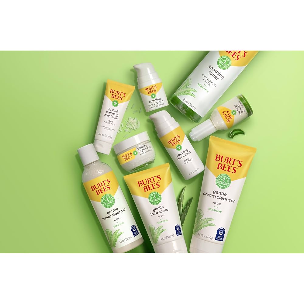 Amazon.com : Burt's Bees Sensitive Skin Bundle, Gentle Cream